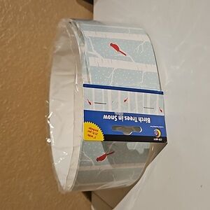 Creative Teaching Press Winter Birch tree in snow bullietn board boarder